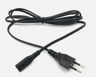 LOT 4 2 SL01 SHENGLU 10A 250V 2 Pin 2 Prong Power Supply Cord Cable 6'/182 cm