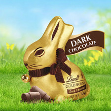 Lindt Gold Bunny Chocolate Dark 20 × 10g Mini Easter Bunny Eggs Limited Edition