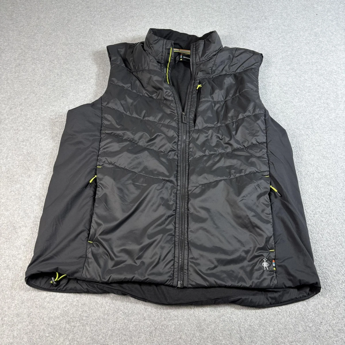 Veste Isolée SmartWool Homme - Jiberish Smartloft - Taille M - Noir, Doublure Laine Mérinos