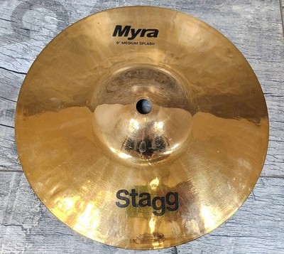 STAGG Myra-Serie 9'' Splash Medium Brilliant B20 Bronze handhammered  TOPDEAL