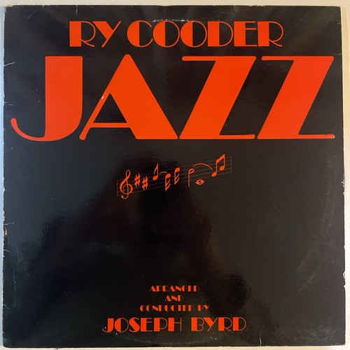 RY COODER - Jazz - WARNER BROS BSK-3197 Vinyl Lp Nice VG/Nice VG
