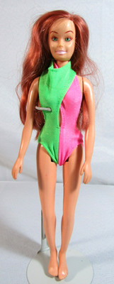 1991 ''HAPPY TO BE ME'' FASHION DOLL w/BENDABLE ARMS & LEGS IN ORIGINAL SWIMSUIT