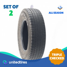 Set Of 2 Used Lt 23580r17 Nexen Roadian Htx Rh5 Ltv 120117r - 732 Set Of 2 Used Lt 23580r17 Nexen Roadian Htx Rh5 Ltv 120117r - 732