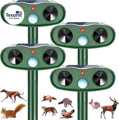 2026 Sonic Fortress Pro Deer Repellent Devices, Racoon Repellent Outdoor Squirre