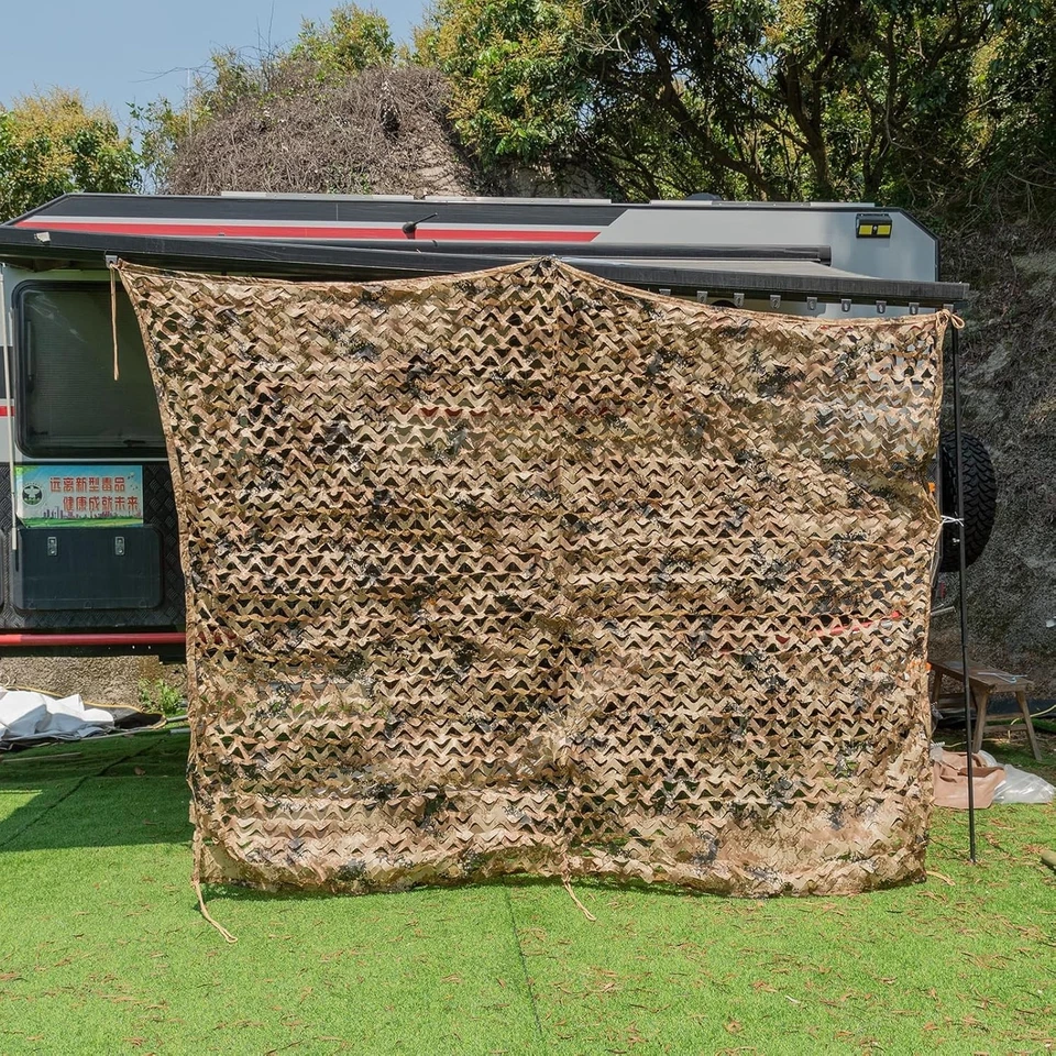 Custom Camo Netting – Realistic Terrain Coverage, Perfect for Hunting - 6.5x26ft - Image 4 of 4