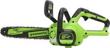 Greenworks 24V 12" Brushless Cordless Chainsaw (Tool Only) - Storm Clean-Up, Pru