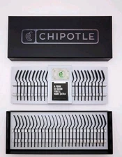 Chipotle Extra Fork Collection With 2 FREE ENTREES Exp 12/31/25 Limited 176/500