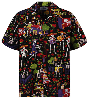 Original David Carey Hawaiihemd Verschiedene Designs 