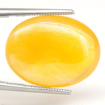 SHOLA Echt 18,06 Ct Natürlicher Orange Gelb Saphir Gigant aus Madagaskar