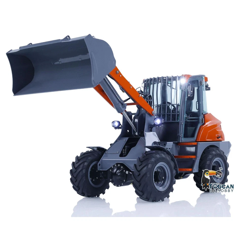 LESU 1/14 Hydraulic RC Loader AOUE MCL8 PNP Painted W/ Sound and Light System - Image 2 of 4