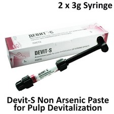 Pasta dental 2x3g para compuesto de desvitalización de pulpa - DEVIT-S (como Voco Depulpin)