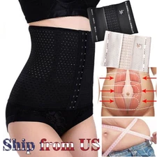 Postpartum Support Recovery Belly Band Waist Trainer Cincher Control Body Shaper