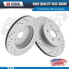 11.81'' Rear Drilled Disc Brake Rotors for 2016-2021 Subaru Outback Legacy WRX
