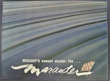 1963 Mercury Marauder S-55 Hardtop Sales Brochure Folder Excellent Original 63 1963 Mercury Marauder S-55 Hardtop Sales Brochure Folder Excellent Original 63