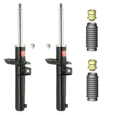 NEW Front Suspension Struts & Bellows Kit KYB Excel-G For VW Golf FWD 2012-13