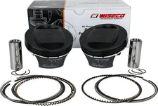WISECO 2010 FLHXSE CVO Street Glide Harley Davidson BLACK EDITION PISTON KIT TC