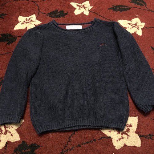 Minoti Size 5-6 Boys Blue Jumper Pull 