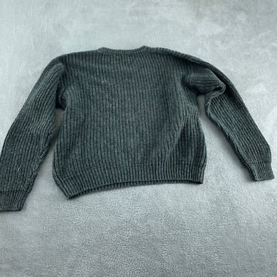 Northern Isles XL V-Neck Ribbed Knit Sweater Ramie & Cotton Blend Northern Isles XL V-Neck Ribbed Knit Sweater Ramie & Cotton Blend