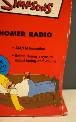 [レアメンテ可動品]WESCO SIMPSONS ラジオ海外仕様 レアメンテ可動品]WESCO SIMPSONS ラジオ海外仕様 レアメンテ可動品