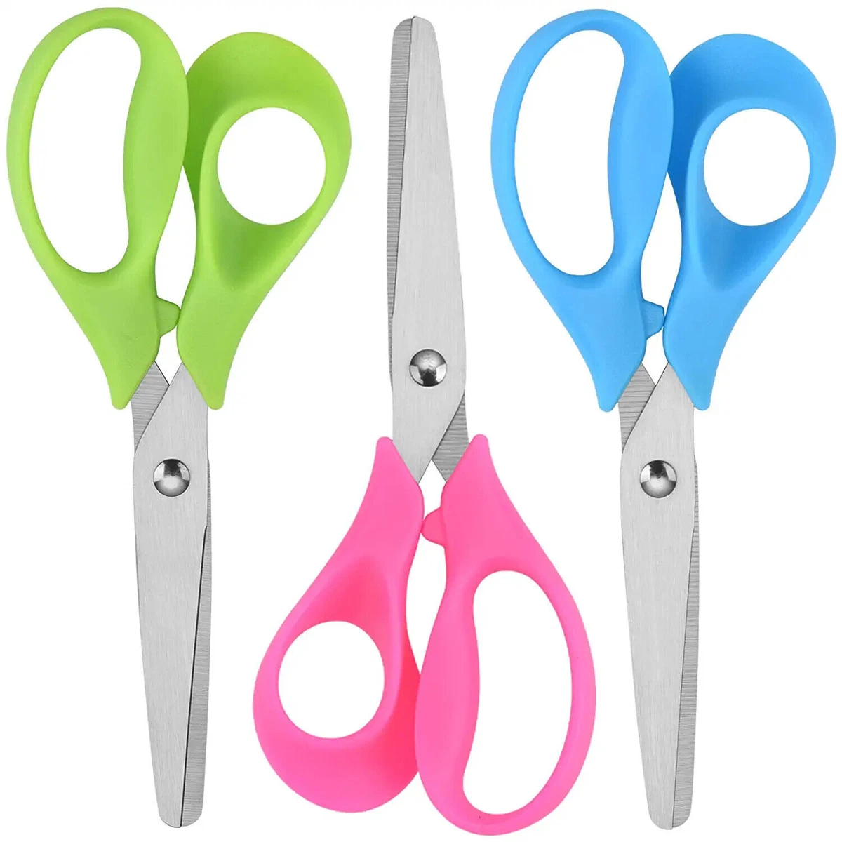 Left Handed Scissors Kids,5 Left Handed Kids Craft Scissors Ages