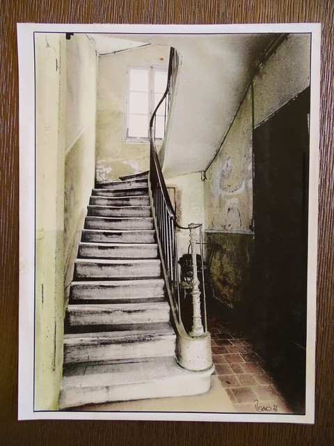 Grande  Photographie par David RENAUD daté 1977 signée