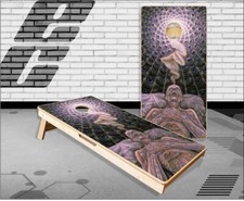 Mind Dreamer Pyscadelic Cornhole Boards Bean Bag Toss Game