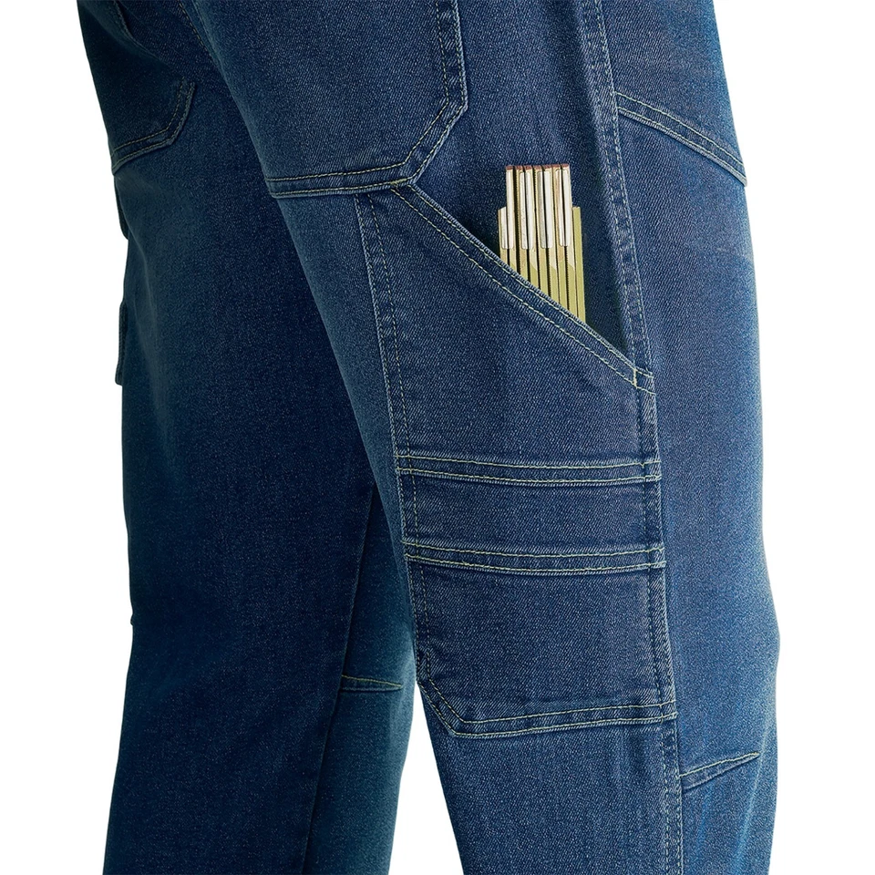 Jeans elasticizzati Kapriol Touran Pantaloni multi tasca da lavoro regular fit - Immagine 3 di 4