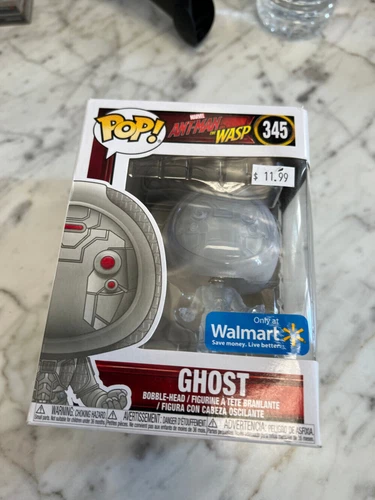 Funko POP! Marvel Figure - Ant-Man and The Wasp -GHOST (Invisible) #345 WALMART