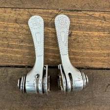 Vintage Simplex Retrofriction Shifter Set Shift Lever Friction Double Braze On