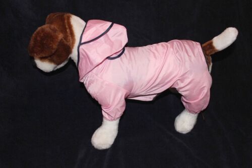 Abrigo de lluvia para perro gato pantalones en general impermeable para mascotas pequeñas talla XS-M - Imagen 3 de 8