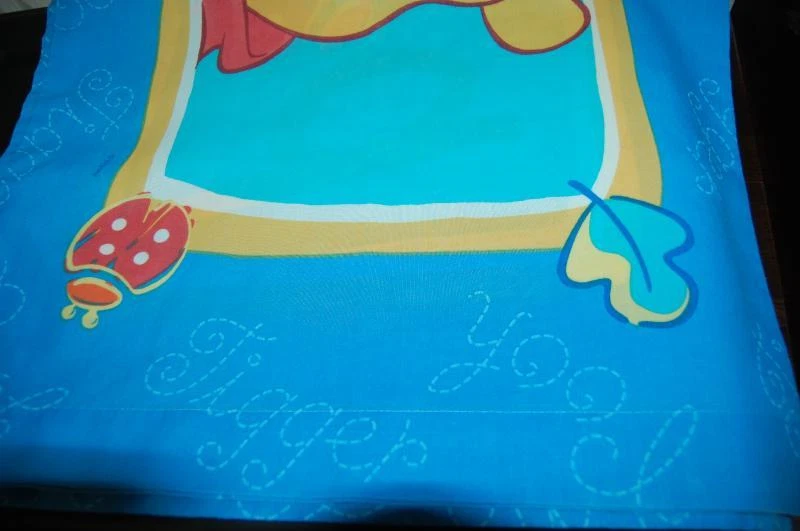 Funda de Almohada Winnie The Pooh Sunshine Tigger Disney Azul Amarillo Artesanos EE. UU. Foto 4 de 4