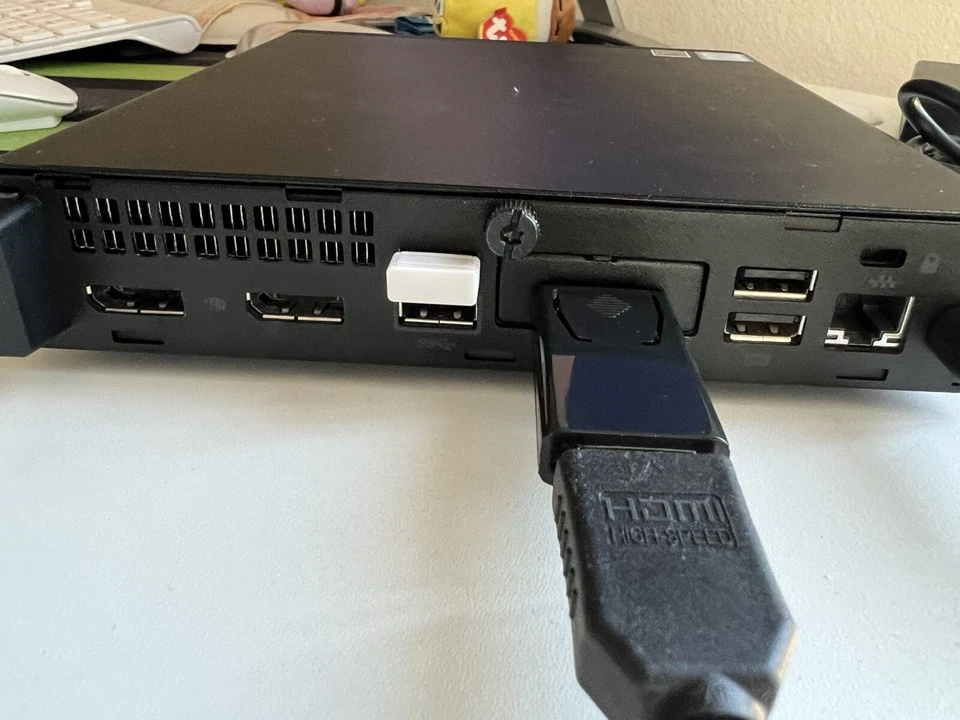 HP ProDesk 400 G4 Mini PC - Desktop Computer (Intel i5 2.30GHz, 1TB, 16GB, WiFi) - Image 4 of 4