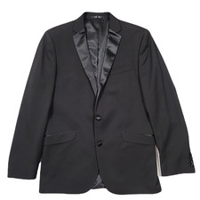 Kenneth Cole Tuxedo Jacket Mens 40L 40 Techni-Cole Black Stretch NEW