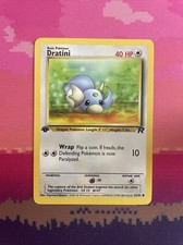 Pokemon Karte Dratini Team Rocket 1. Edition Common 53/82 Near Mint