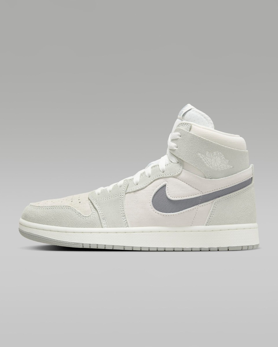 Size 11 - Air Jordan 1 Zoom Comfort 2 High Particle Grey for  display picture 2