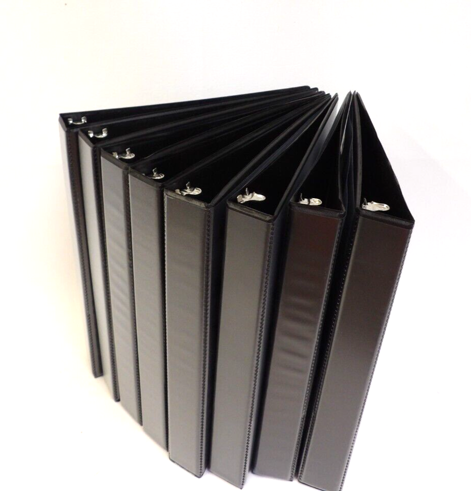 Avery 3ring binders 1" inch (Lot of 8) eBay
