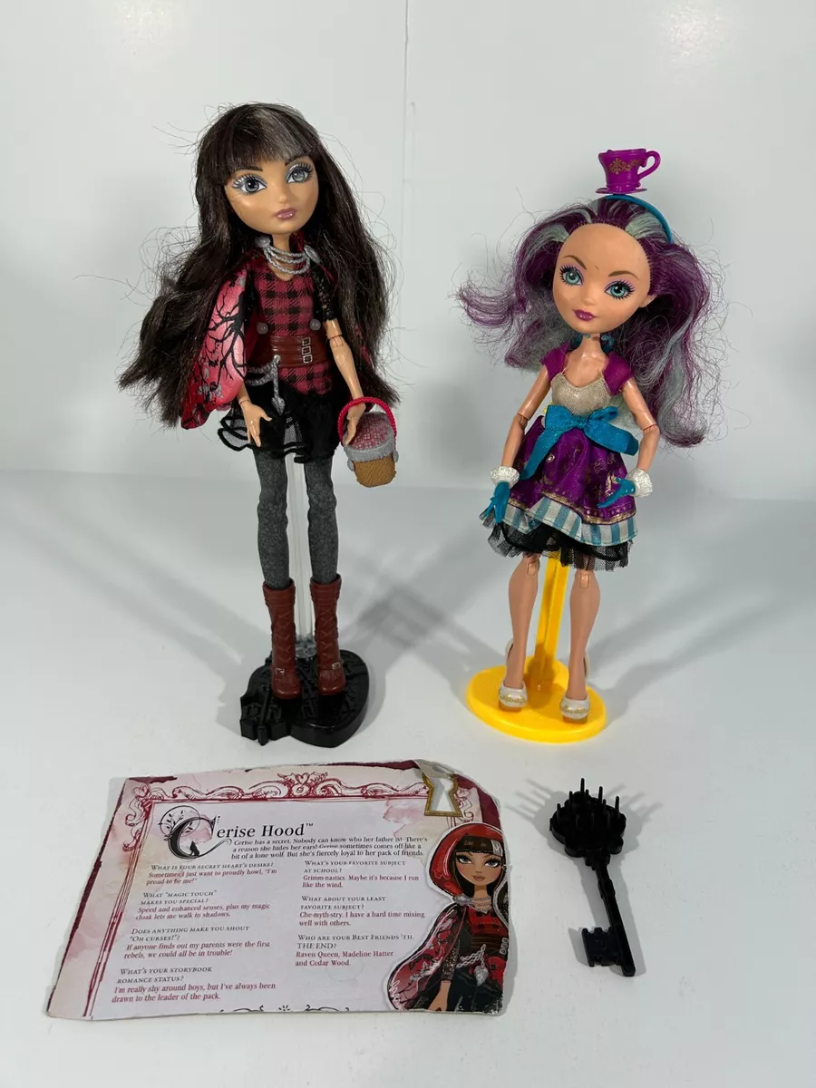 Ever After High Dolls 4 Pack - Raven Queen, Apple White, Madeline Hatter,  Cerise