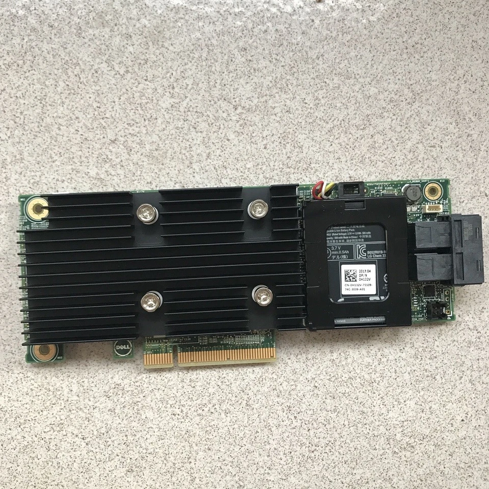 DELL PERC H730P Adapter 12GB/S 2GB PCI-E 3.0 X4TTX controller raid card - Image 3 of 4