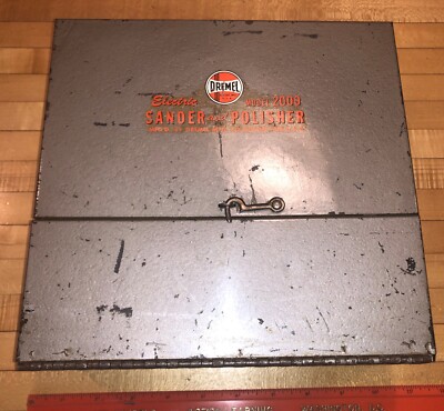 VTG Dremel Model 2000 Electric Sander Polisher Metal Case W/ Instructions
