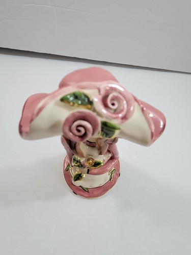 Blue Sky Clayworks Pink Lady Coral Figurine 8" 2002 Signed Heather Goldminc - Picture 11 of 17