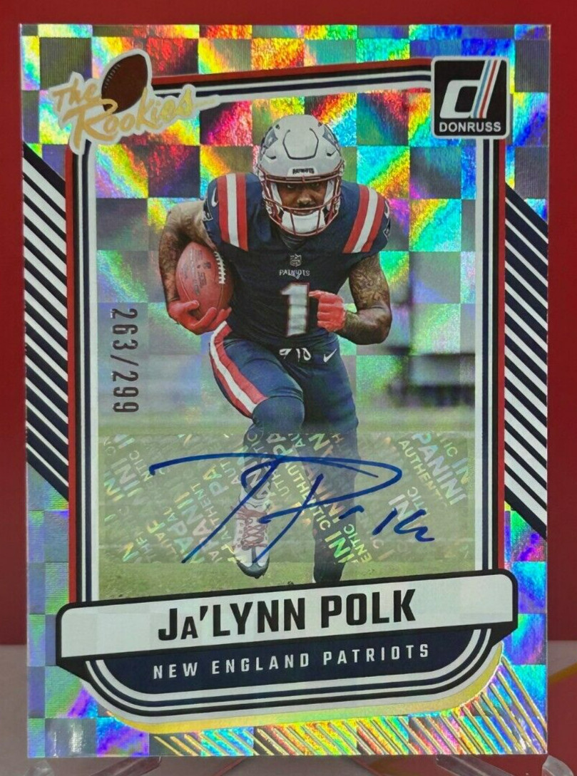 2024 Donruss Ja'Lynn Polk The Rookies Auto RC #115 /299