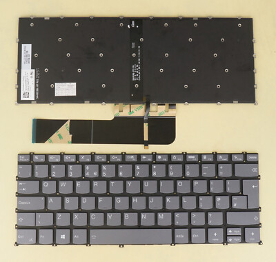 UK backlit Keyboard For Lenovo Yoga Slim Pro-14ACH5 Pro 14IAP7 Pro  14IAH7 UK