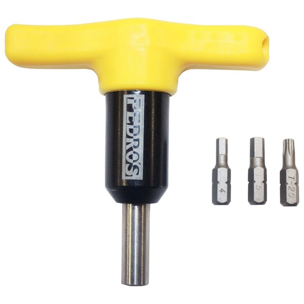 "Pedro's Torque DrehmomentschlüSsel Fahrrad Werkzeug Tool Bike 1 1/4\" 4 Nm Gelb"-image