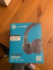 JLab Studio Wireless Bluetooth On-Ear Headphones - Graphite