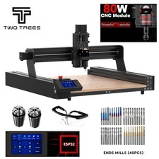 Engraving Machine 80W CNC Module PCB Wood Milling Cutting Laser Carving Cutter