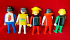 5 Vintage Playmobile Action Figures Assortment 5 Piece Lot — photo 7