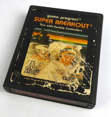Atari 2600 Spiel -- SUPER BREAKOUT (Picture Label) -- VCS