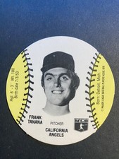 1978 Wiffle ® Ball Discs Frank Tanana California Angles (2- 1/2