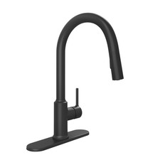 PROFLO PFXC4027 Loftus 1.5 GPM 1 Hole Kitchen Faucet - - Black
