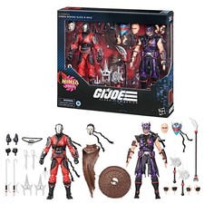 G.I. Joe Classified 160 Ninja Force Cobra Ninjas SLICE & DICE 6 Figures NIB